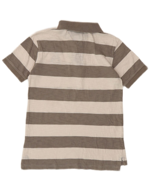 Tommy Hilfiger Ragbi polo majica za dječake 12-13 godina srednje sive na pruge