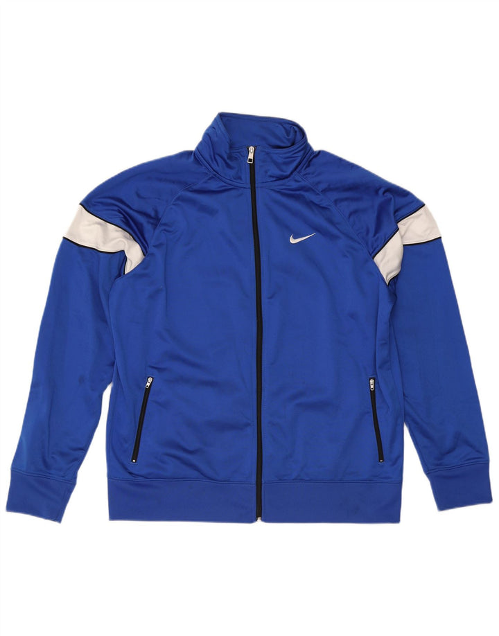 Nike muška trenirka gornja jakna XL plava poliesterska boja