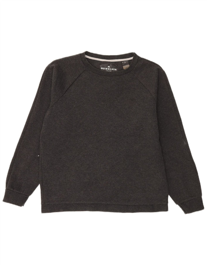 Quiksilver muški džemper srednje sive boje s flekama od poliestera