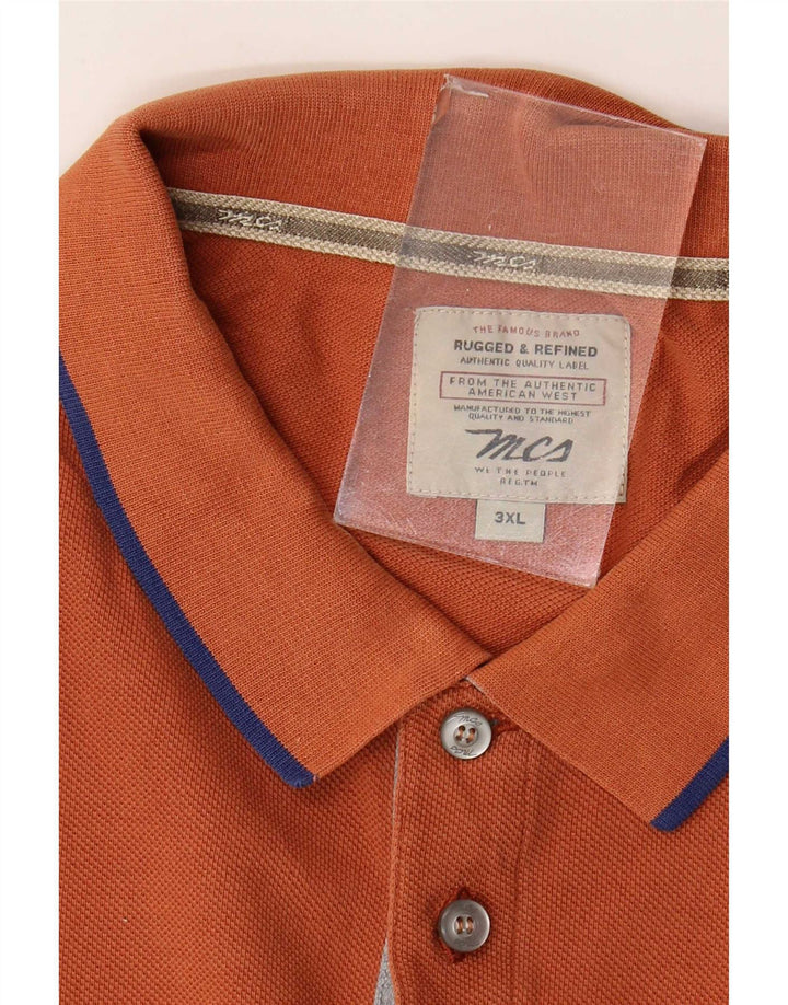 Marlboro Classics muška polo majica 3XL smeđe na pruge