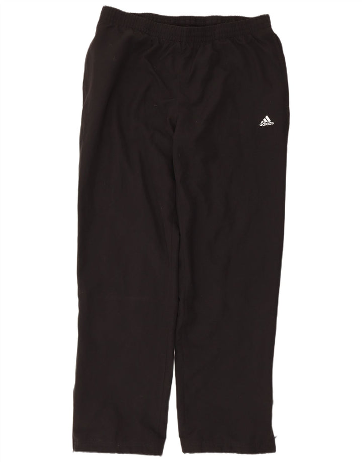 Adidas muške trenirke Climalite, velike crne poliesterske hlače