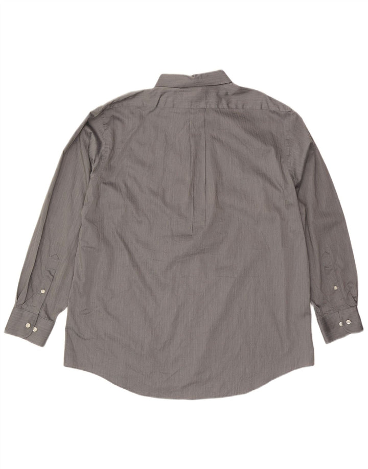 CHAPS Muška košulja standardnog kroja, veličina 17 1/2 XL, siva riblja kost, pamuk