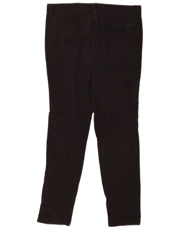 Jack & Jones muške uske chino hlače W34 L32 crni pamuk