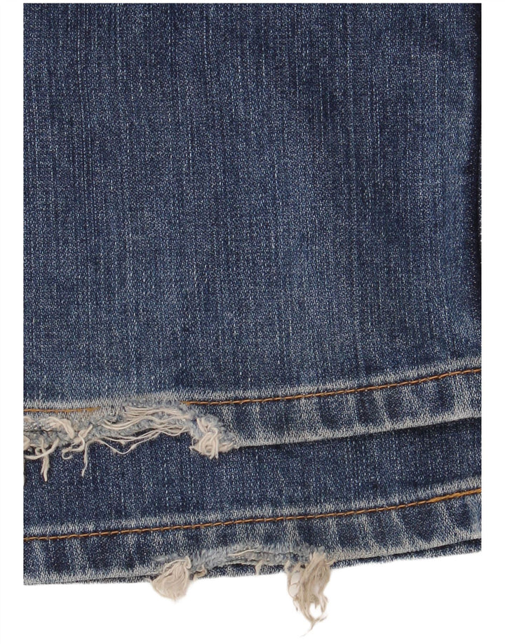 Wrangler Mens Evolution Straight Jeans W32 L34 Plavi pamuk
