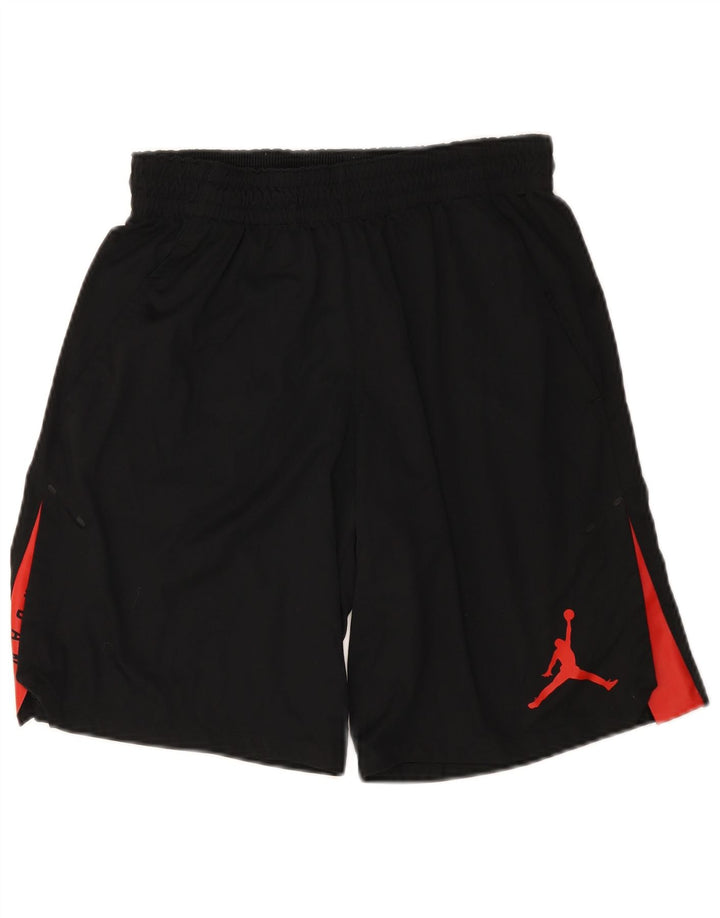 Jordan muške Dri Fit sportske kratke hlače veliki crni poliester u boji