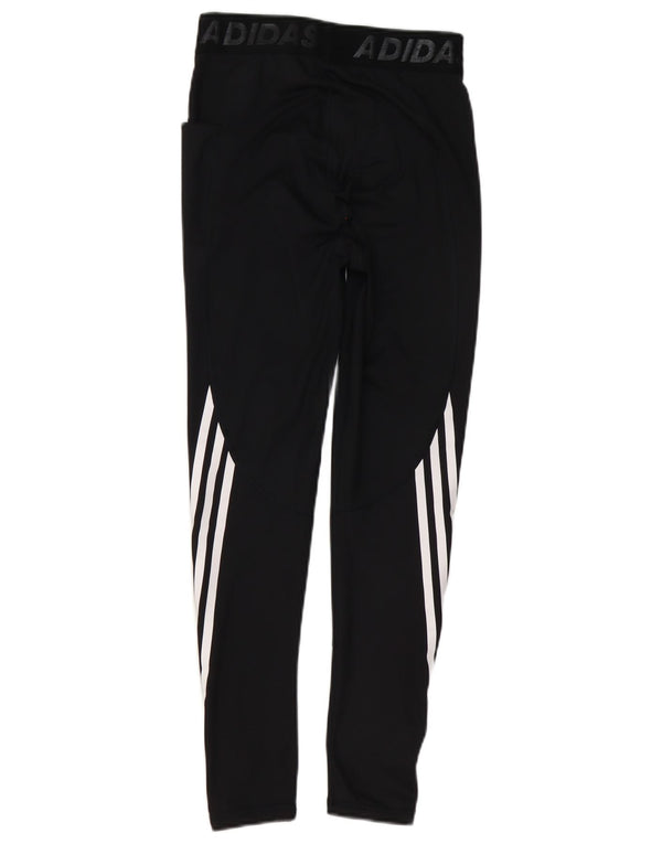 Adidas Womens Graphic Leggings UK 8 Small Black