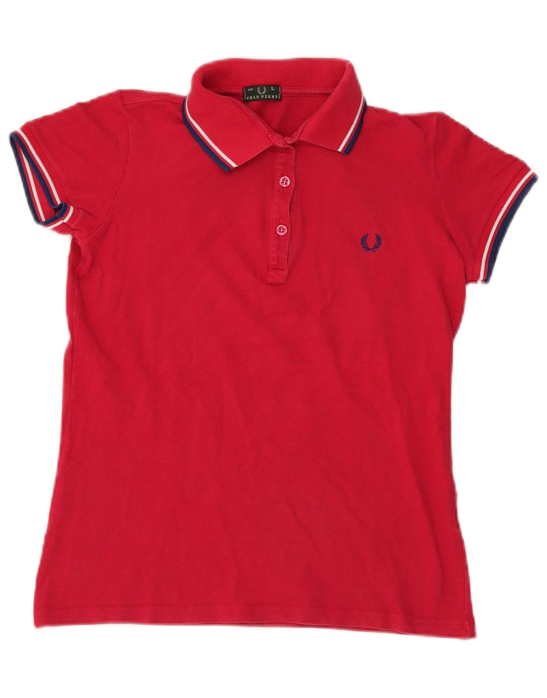 Fred Perry ženska polo majica UK 14 velika crvena