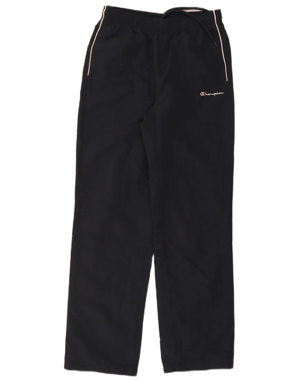 Champion Mens Tracksuit Trousers Small Navy Blue Polyester