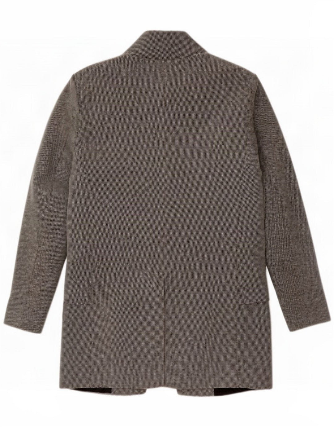 Zara Mens Open Kaput UK 36 Mali sivi poliester