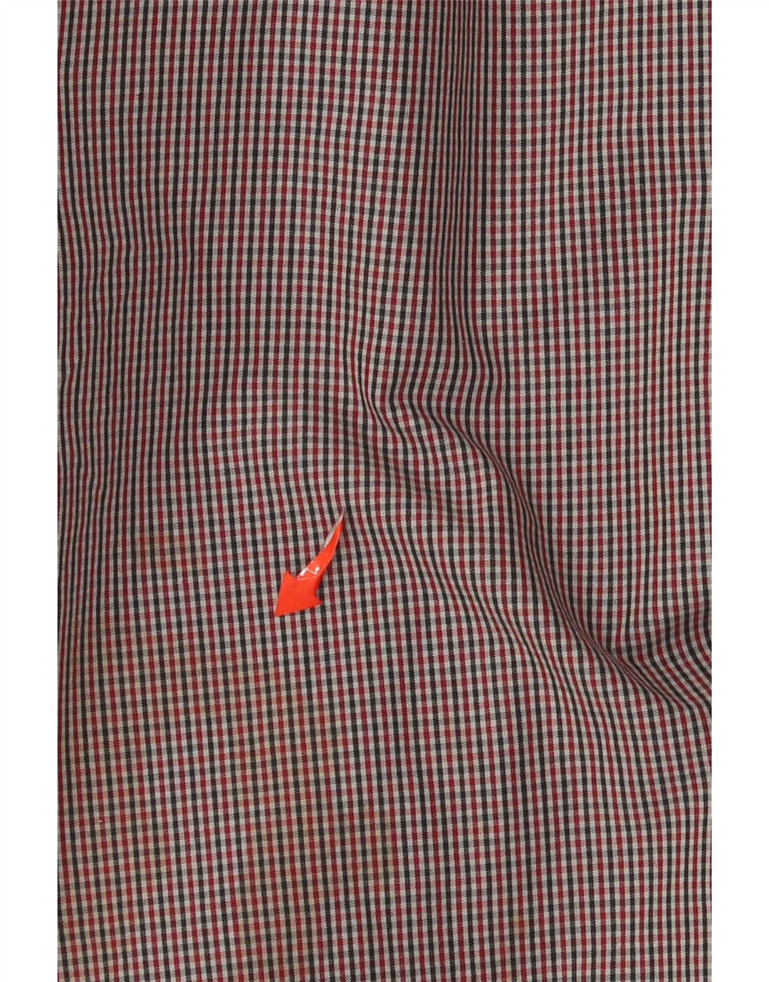 Quiksilver muška bomber jakna UK 42 XL crveni pamuk od ginghama