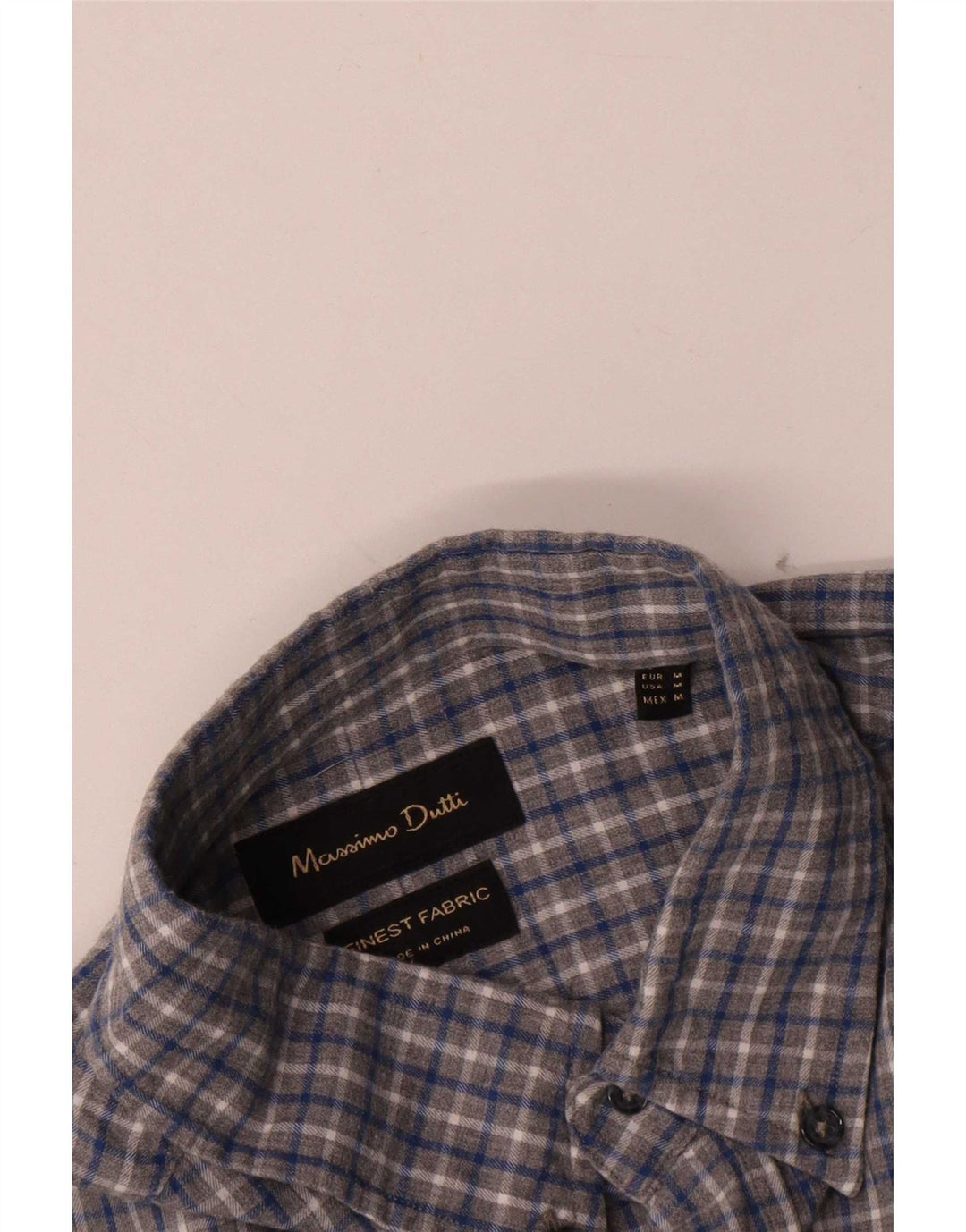 Massimo Dutti muška košulja srednje siva karirana