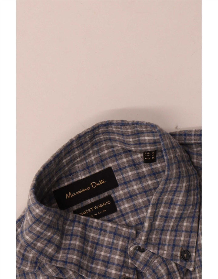 Massimo Dutti muška košulja srednje siva karirana