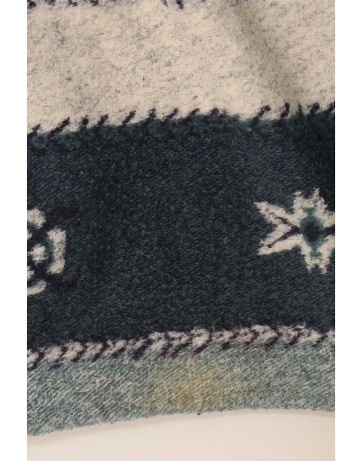 Gigi's muški pulover s izrezom i patentnim zatvaračem 2XL višebojni Fair Isle
