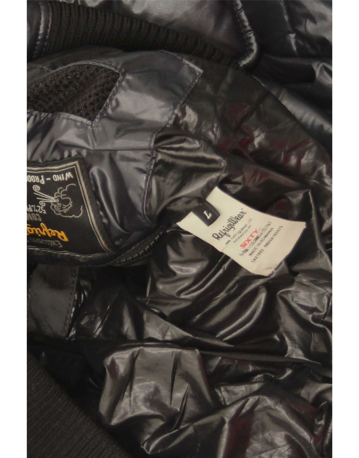 Refrigiwear muška podstavljena jakna UK 40 veliki crni poliester