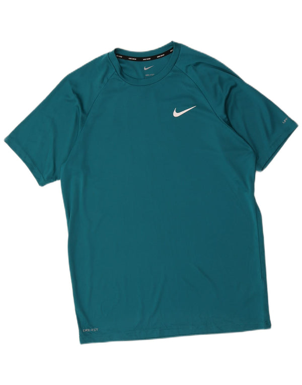 Nike Dri Fit majica kratkih rukava Srednje plavi poliester