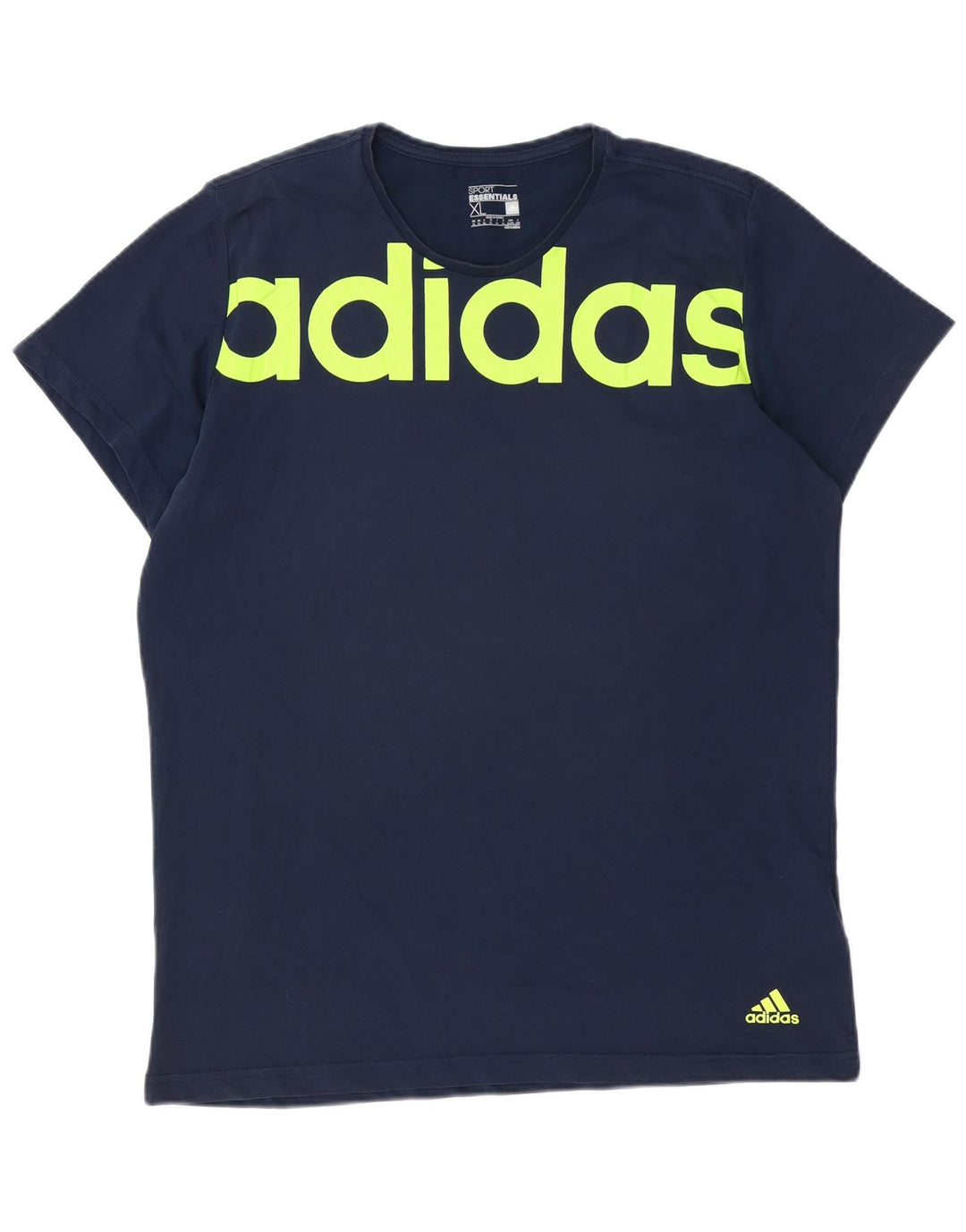 ADIDAS Muška majica kratkih rukava Climalite Graphic XL, tamnoplavi pamuk