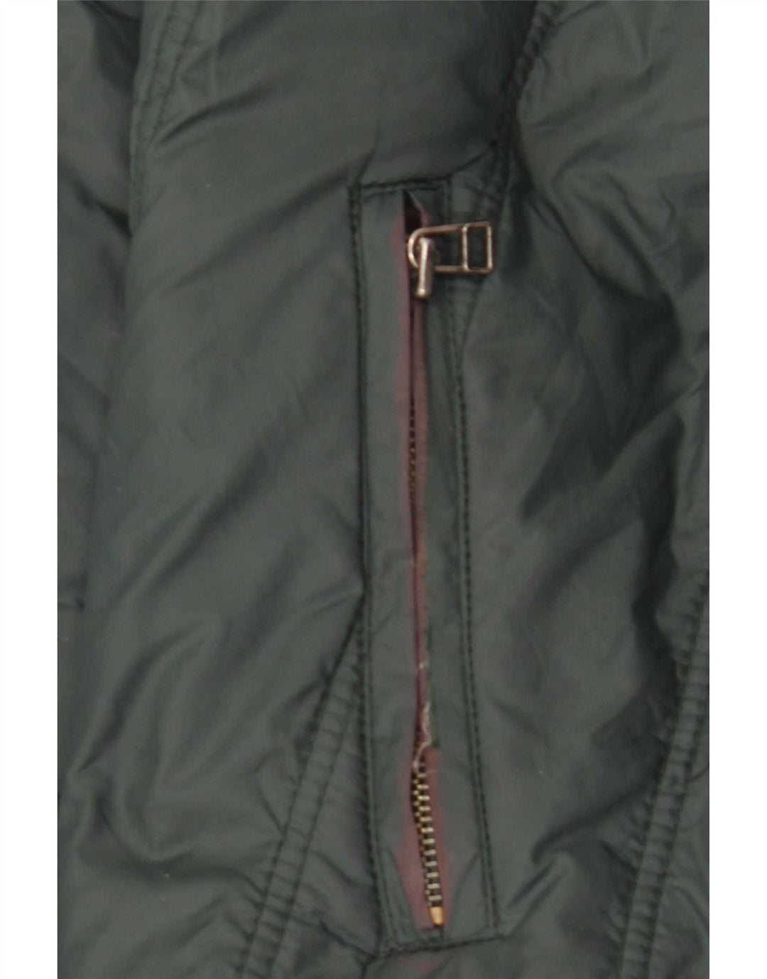 Zara muška podstavljena jakna UK 40 Large Green Nylon