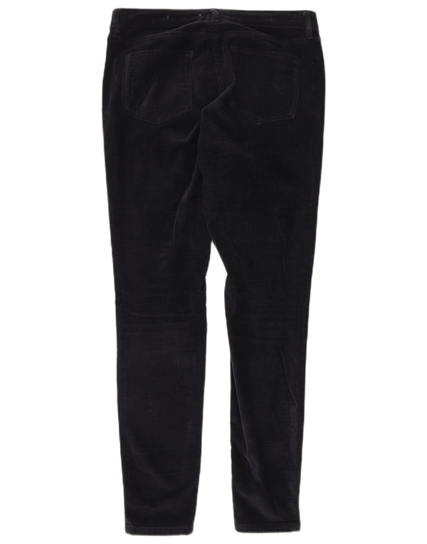 FAT FACE Ženske jegging hlače od samta UK 10 Male W32 L30 Mornarsko plave