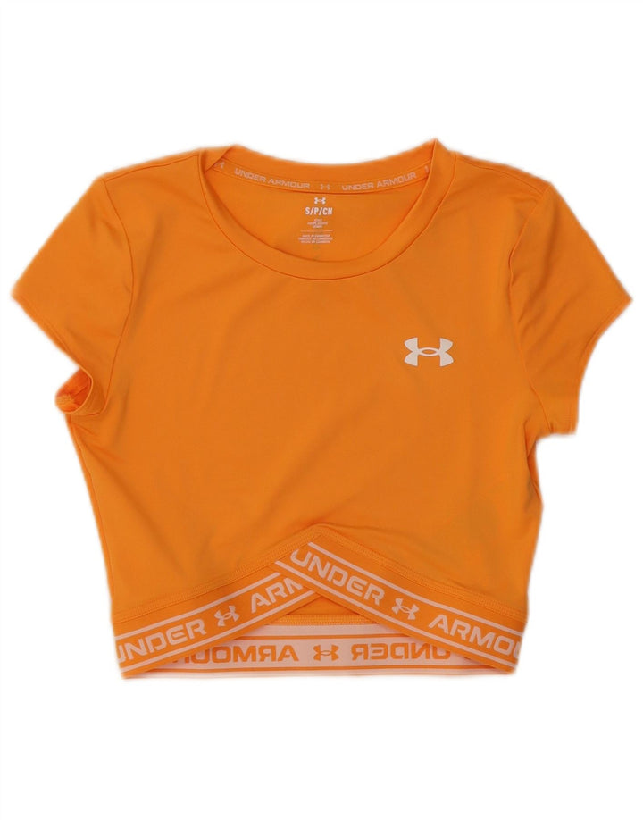 Under Armour ženski pripijeni grafički set od 2 komada UK 10 malih narančastih