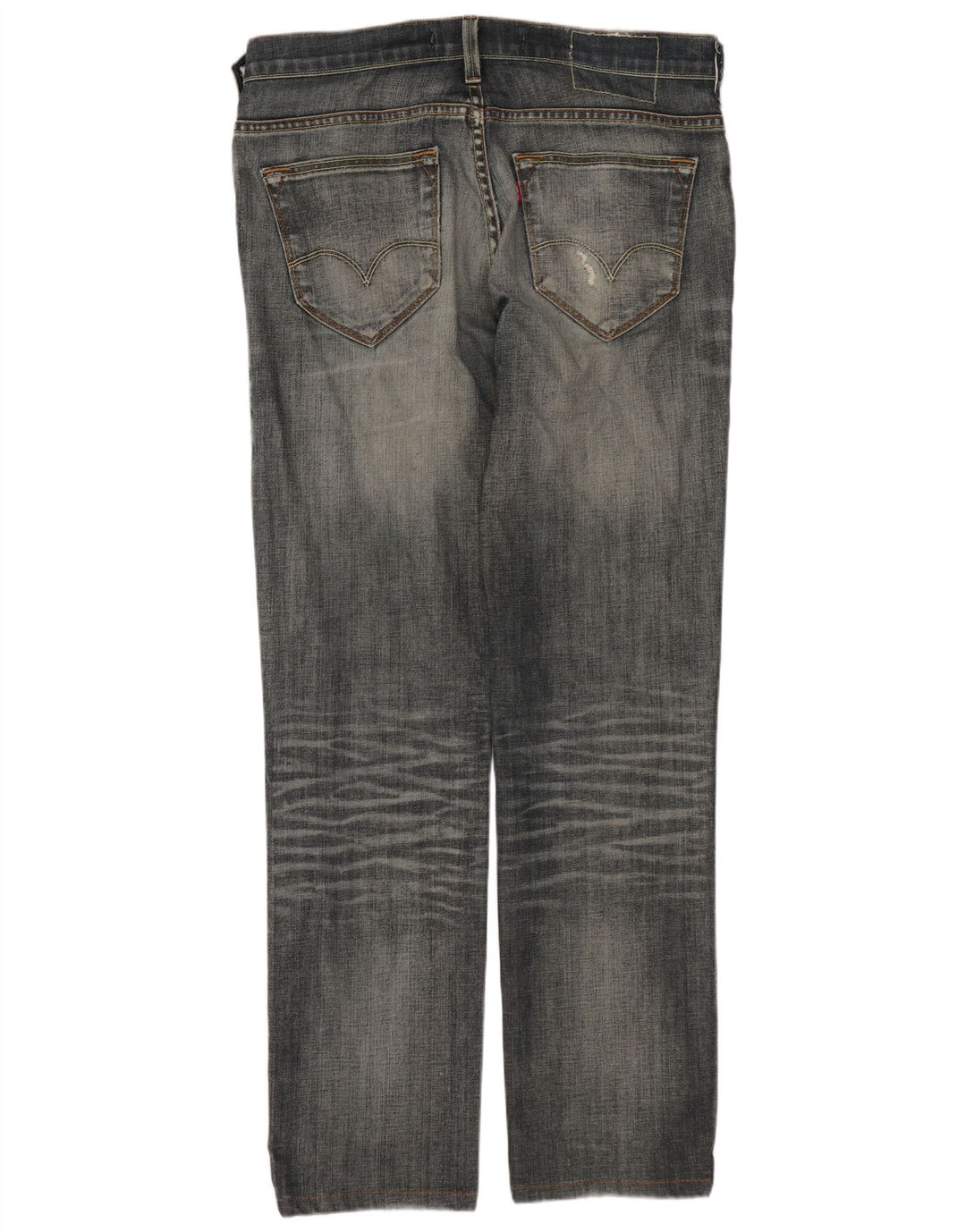 LEVI'S Muške 519 uske traperice W32 L30 Plavi pamuk