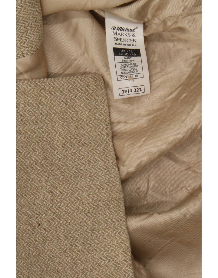 Marks & Spencer Ženska jakna St. Michael Blazer UK 12 Srednje bež