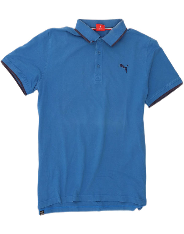 Puma muška polo majica Large Blue Cotton