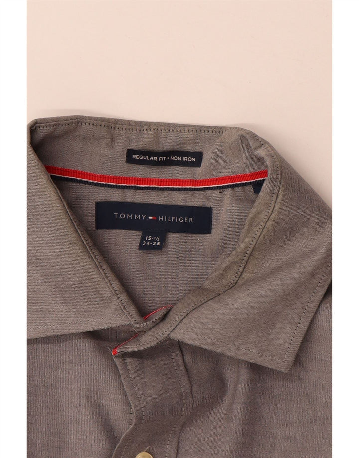 Tommy Hilfiger muška košulja standardnog kroja veličina 15 1/2 srednje sivi pamuk