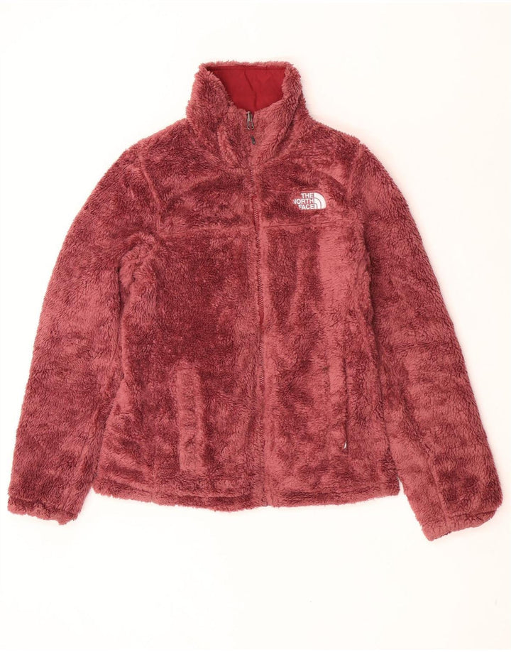 The North Face ženska reverzibilna podstavljena jakna UK10 Mala bordo