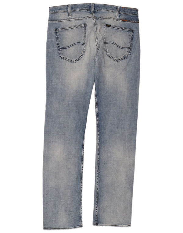 Lee Mens Powell Slim Jeans W34 L34 Plavi pamuk