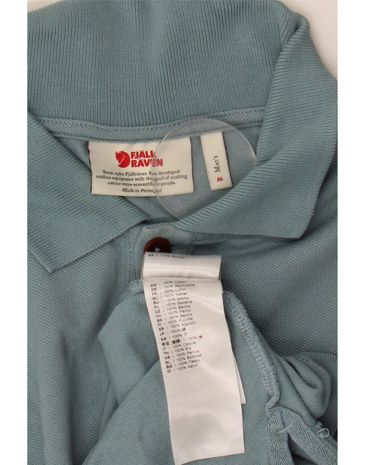 Fjall Raven muška polo majica Srednje plavi pamuk