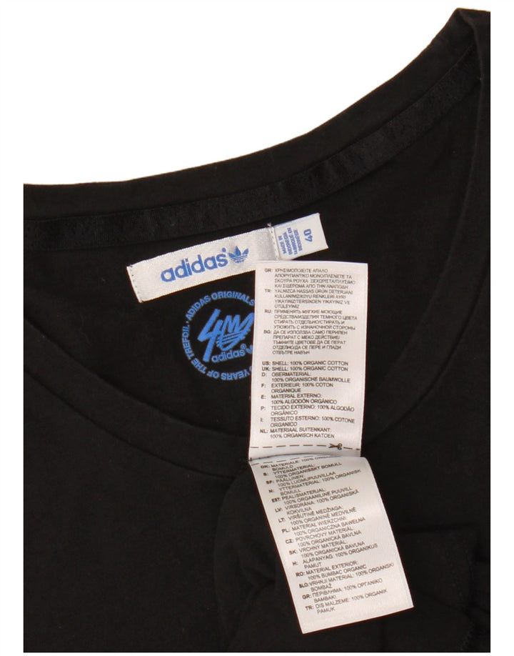 ADIDAS Ženska majica kratkih rukava IT 40, mali crni pamuk