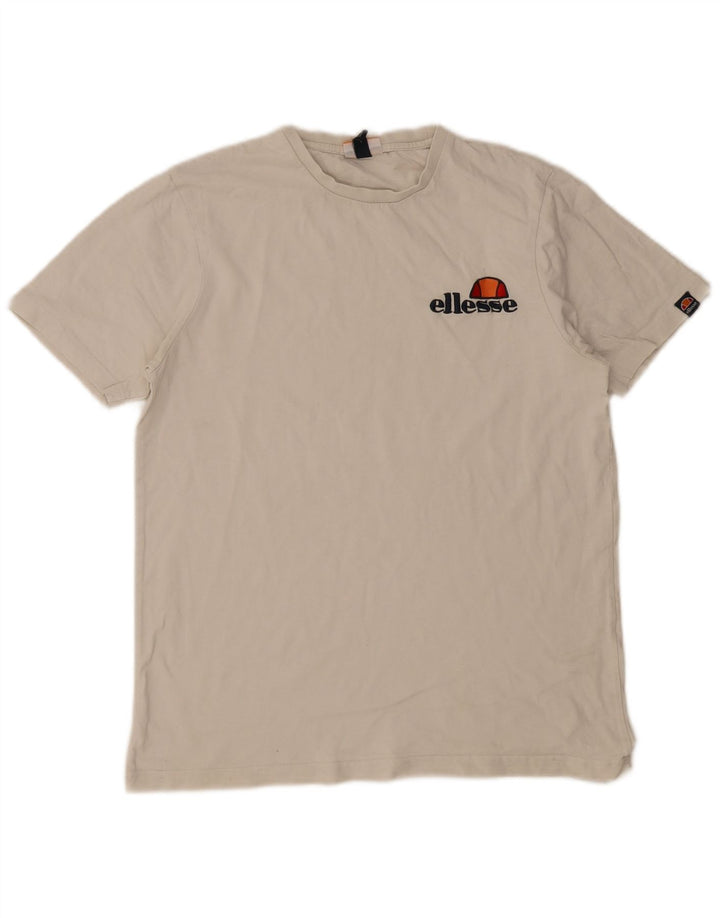 Ellesse Muška velika bijela majica s grafičkim motivima