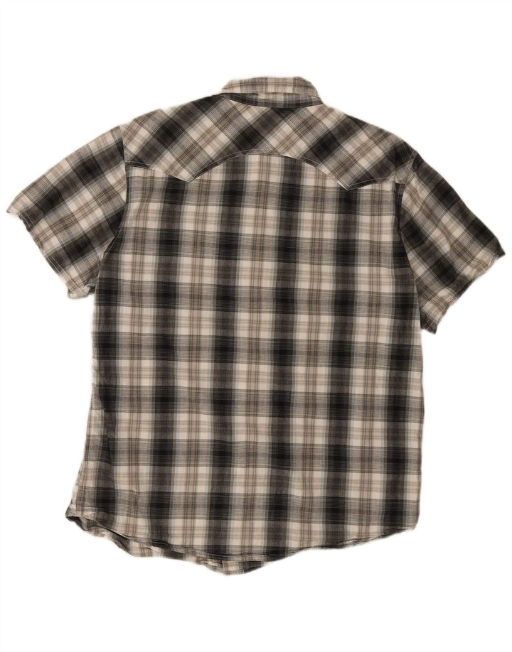 Levi's muška moderna majica kratkih rukava, veliki sivi karirani pamuk