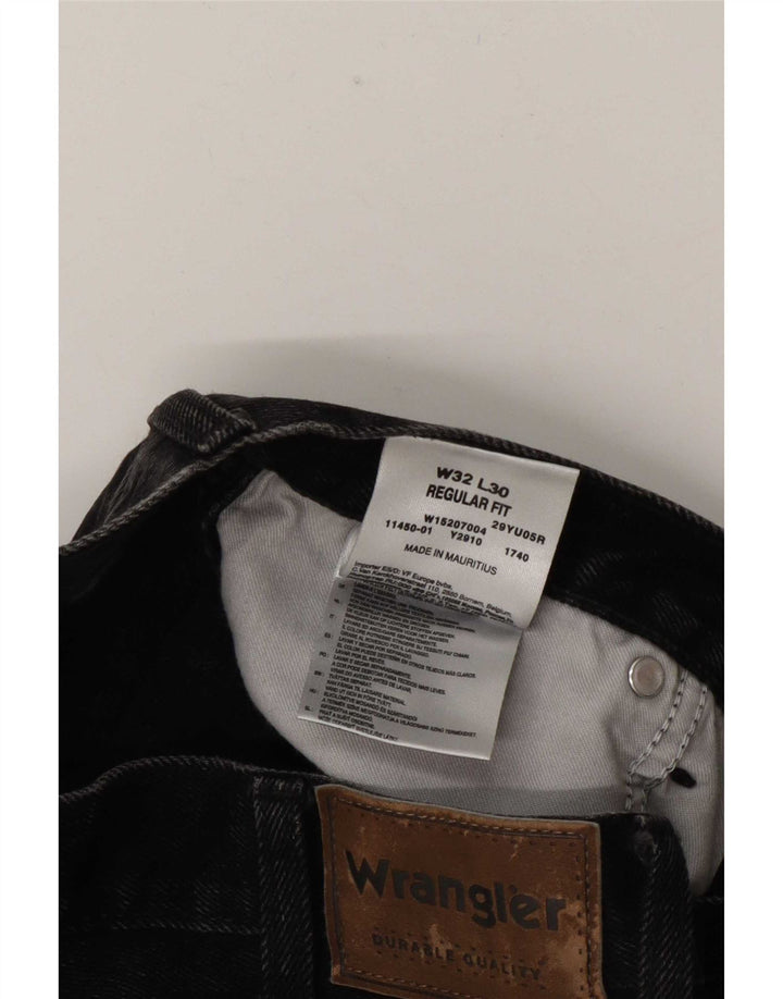 Wrangler ženske ravne traperice regularnog kroja W32 L30 sivi pamuk