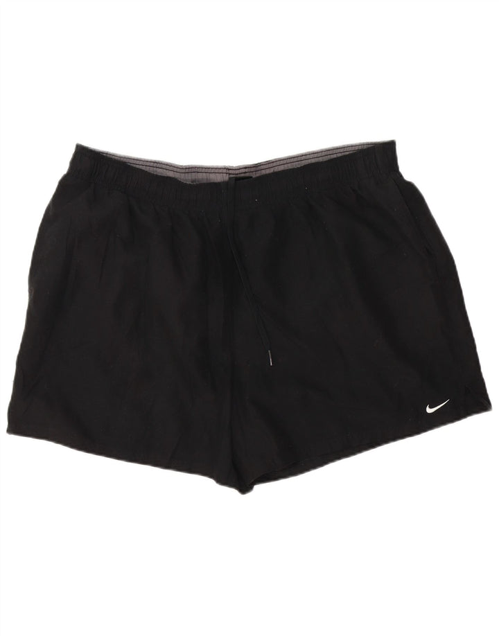 Nike muške sportske kratke hlače 2XL crni poliester