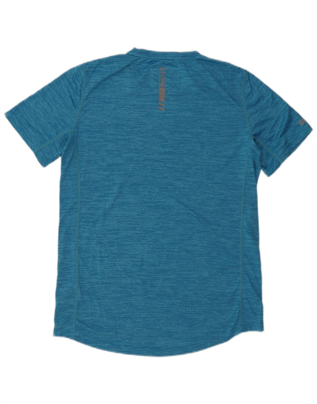 SUPERDRY Mens T-Shirt Top Large Blue Polyester