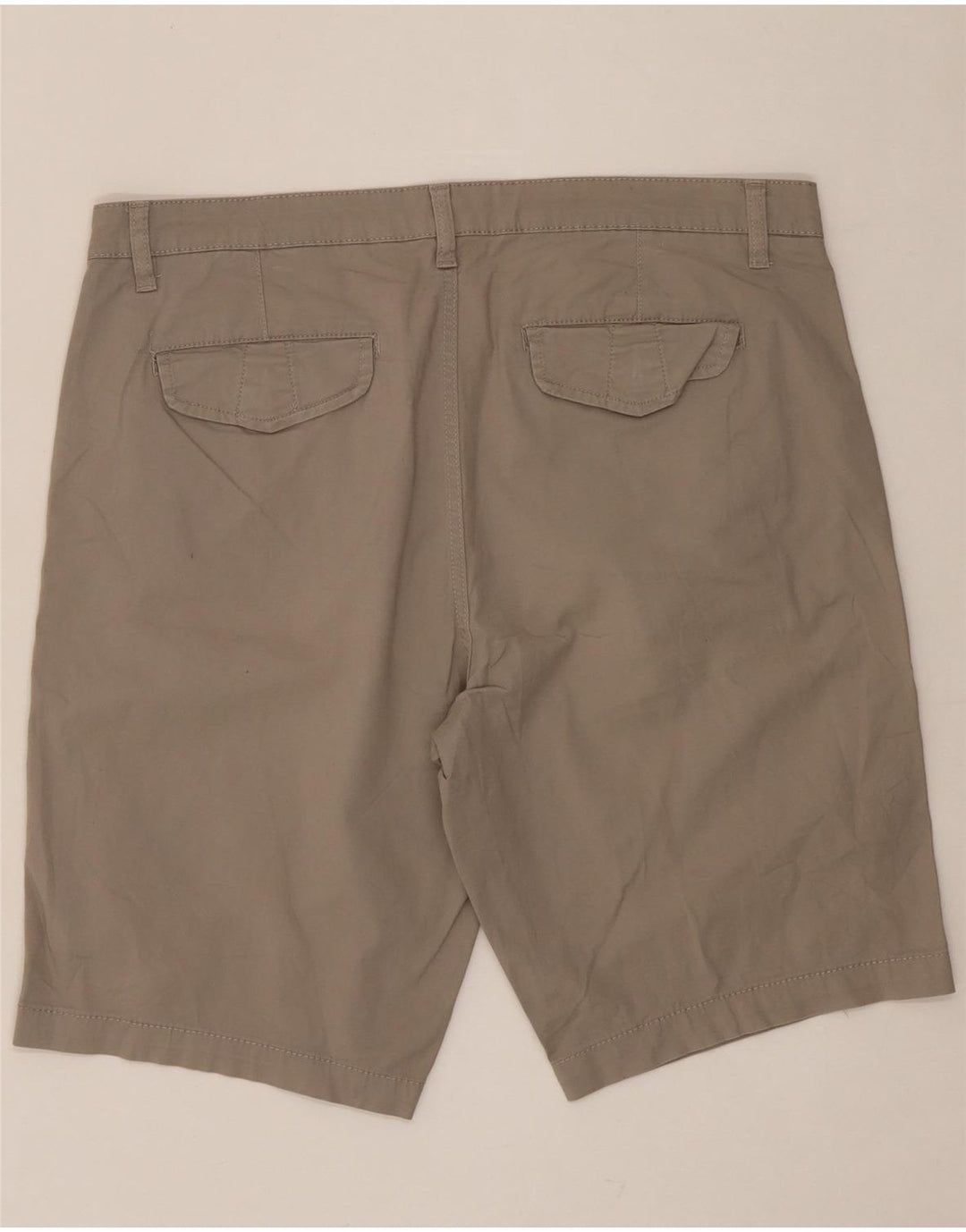 DACK'S Mens Regular Fit Chino Shorts IT 52 XL W38 Grey Cotton Vintage Dack's and Second-Hand Dack's from Messina Hembry 