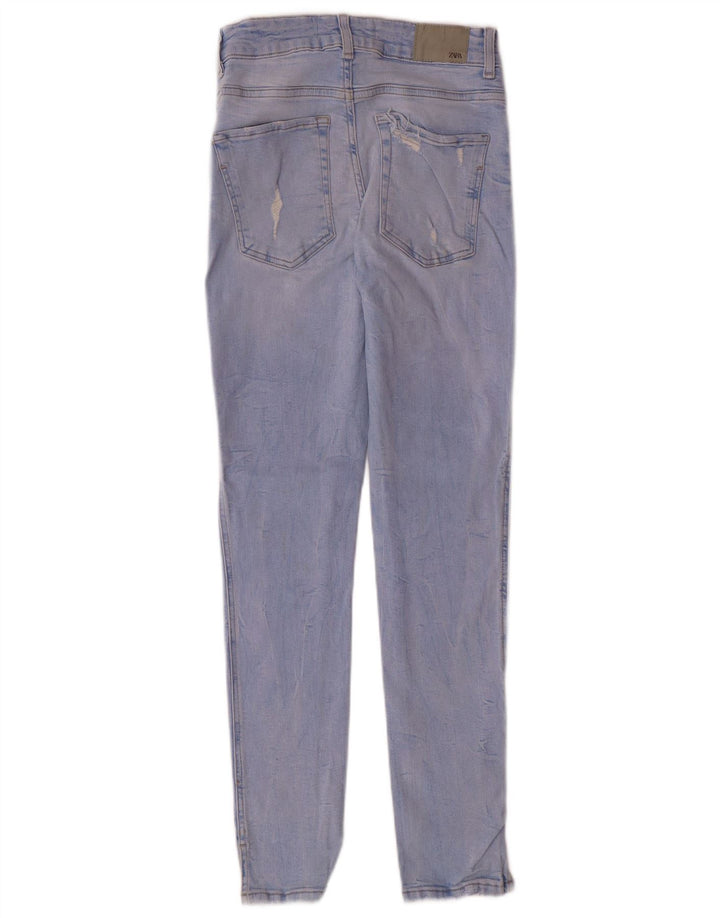 Zara ženske uske traperice EU 36 XS W26 L27 plave pamučne moderne