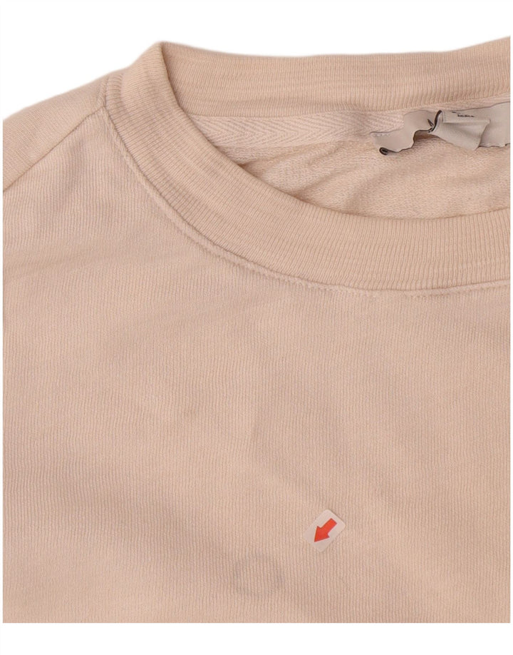 Marks & Spencer Ženska majica s kratkim rukavima UK 16 Large Beige Tie Dye