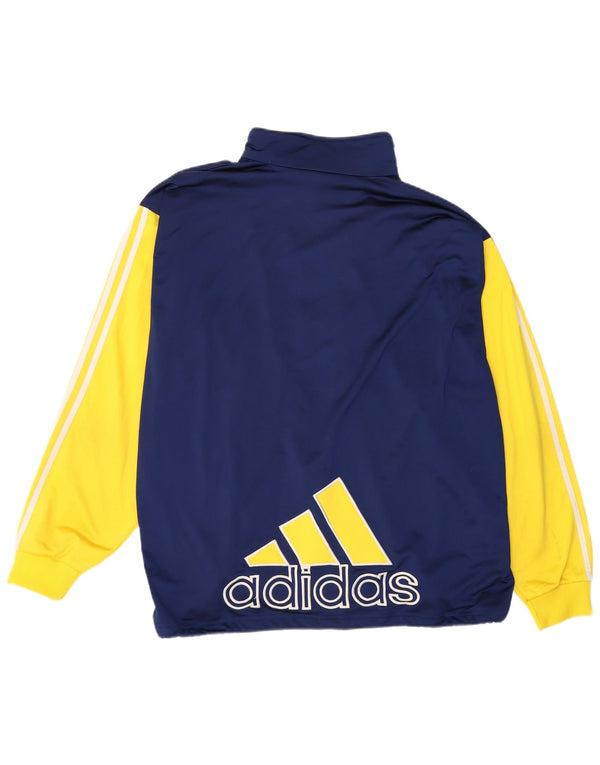 Adidas muška trenirka Graphic Gornja jakna UK 48/50 XL tamnoplava boja
