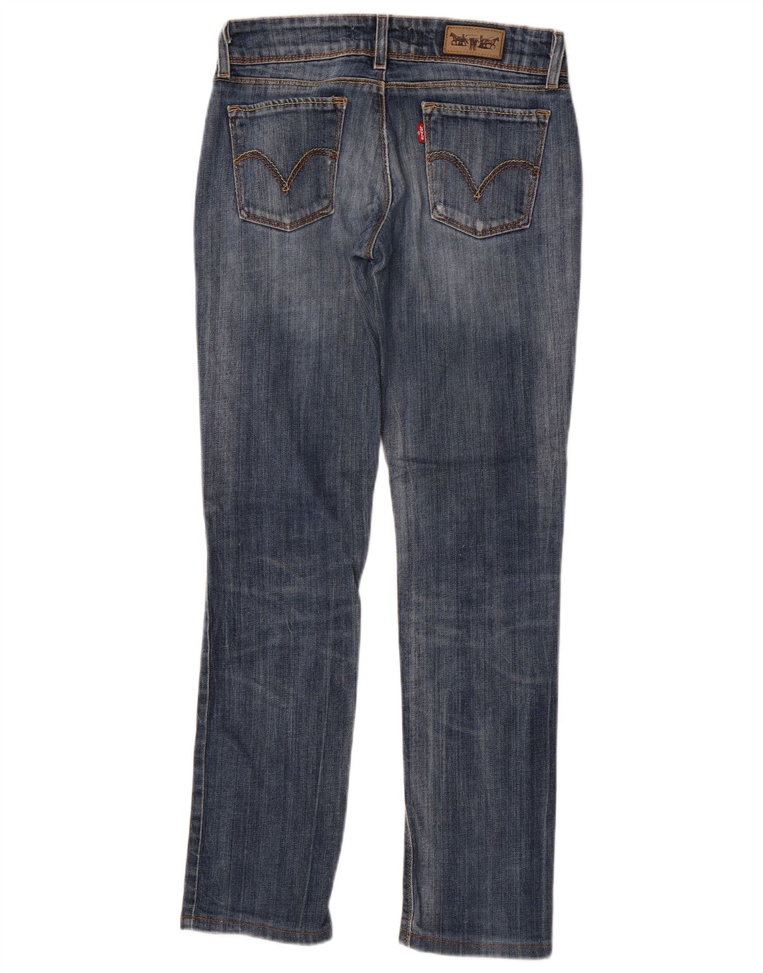 Levi's ženske 571 uske traperice W29 L30 plavi pamuk