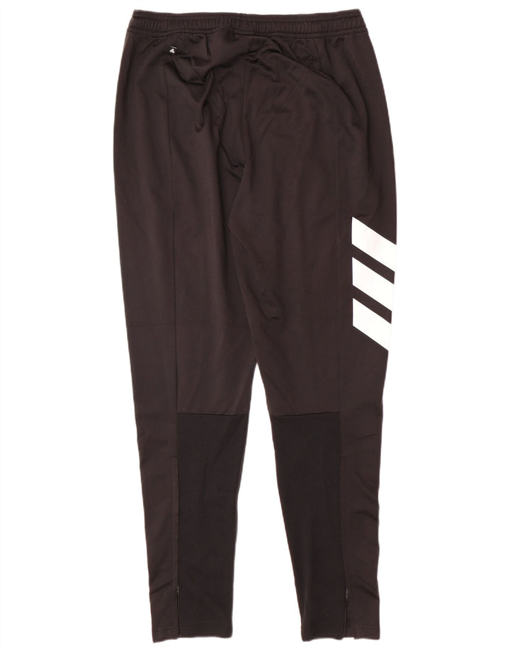 ADIDAS Muške hlače za trenirku, velike crne poliesterske boje