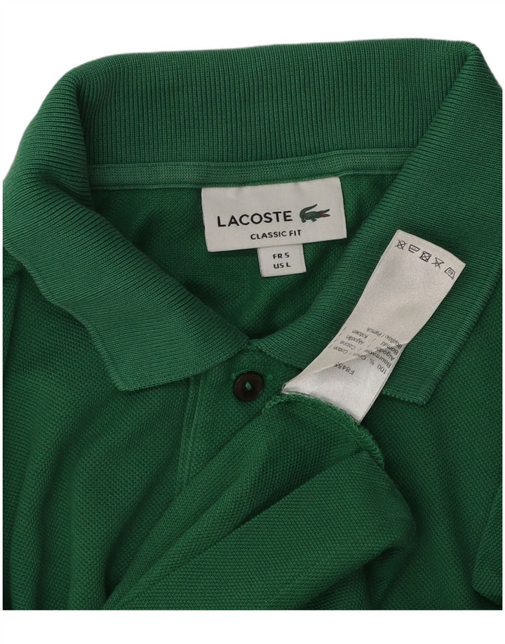 Lacoste muška klasična polo majica veličine 5, velika zelena pamuk