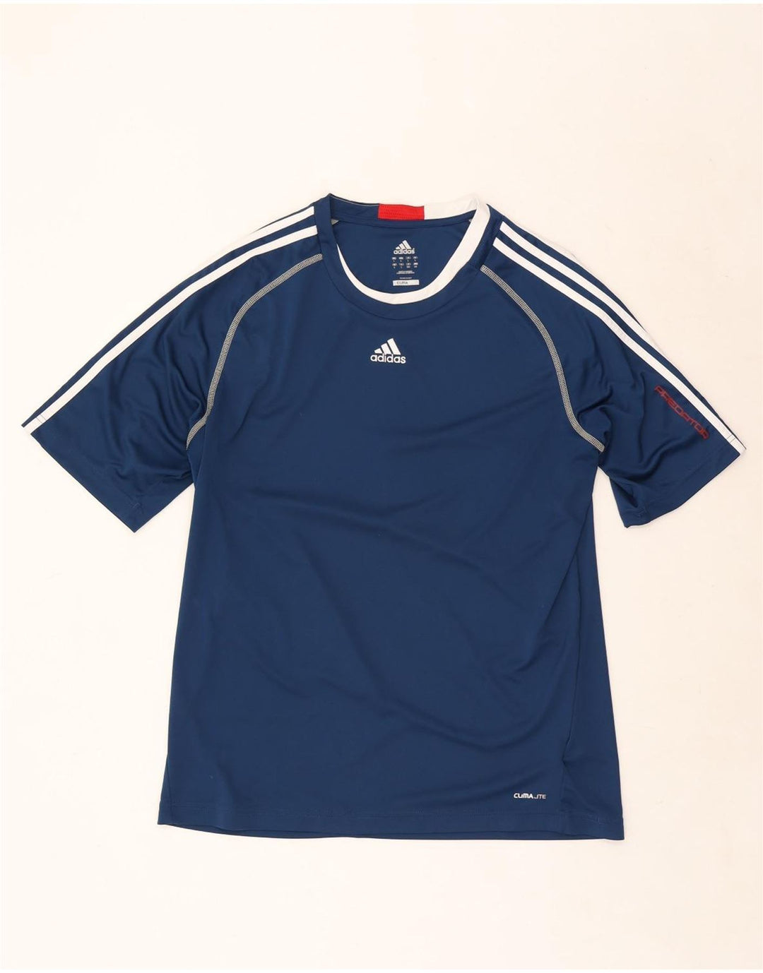 Adidas muška majica Climalite, veliki tamnoplavi poliester