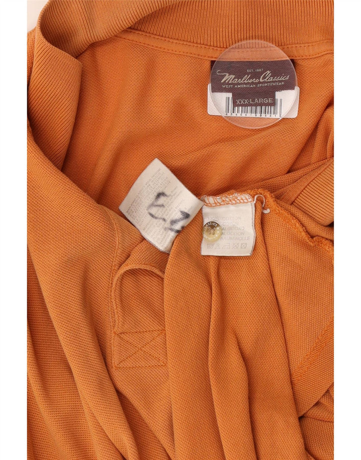 Marlboro Classics muška polo majica 3XL narančasti pamuk