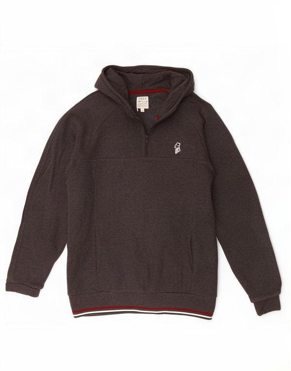 Jack Wills, muška majica s kapuljačom s patentnim zatvaračem XL, sivi pamuk