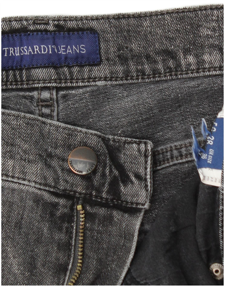 Trussardi muške uske traperice IT 50 Large W36 L35 sive