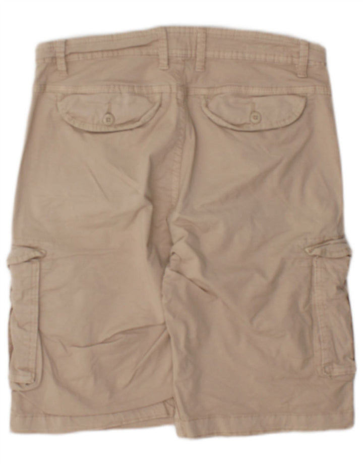 Jack & Jones muške male kratke kargo hlače W29, bež pamuk