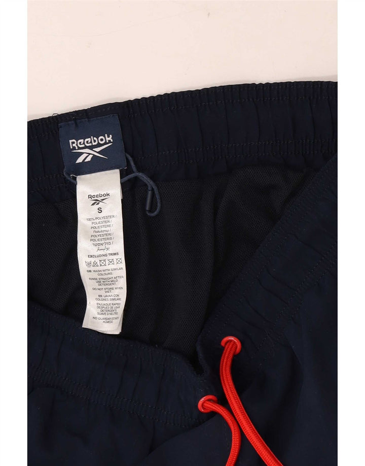 Reebok muške sportske kratke hlače male tamnoplave poliesterske boje