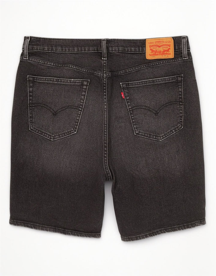 Levi's muške 541 traper kratke hlače W36 veliki crni pamuk